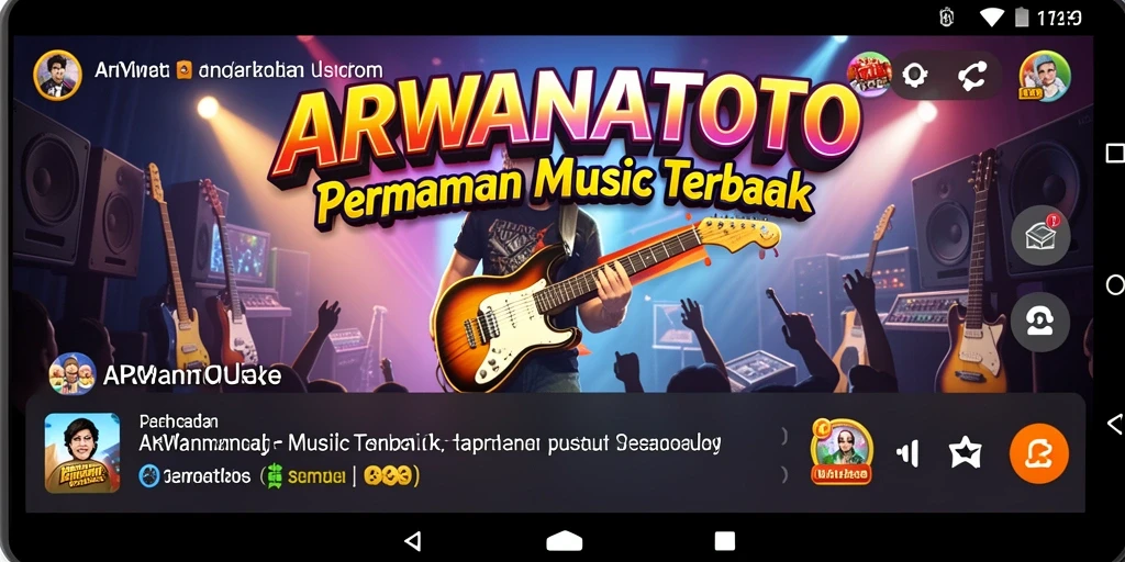 Tampilan gameplay ARWANATOTO yang seru dan interaktif.