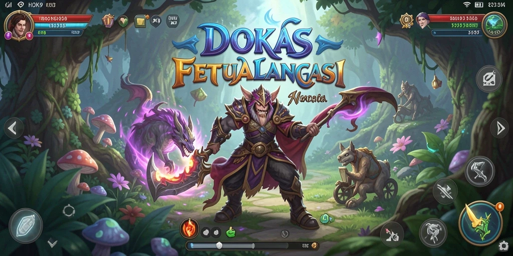 Tangkapan layar HOKI9 menampilkan petualangan seru di dunia fantasi.