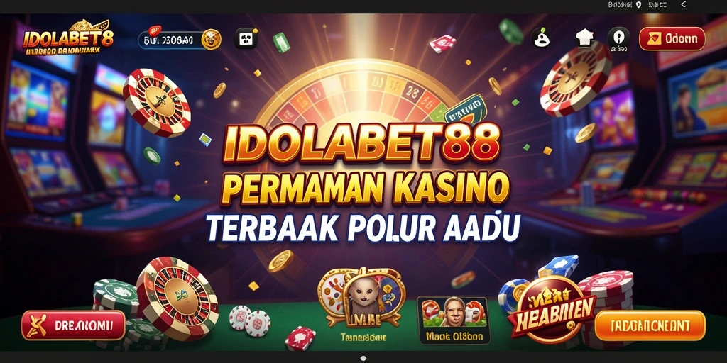 Tampilan menarik gameplay Kasino IDOLABET88 yang memikat.